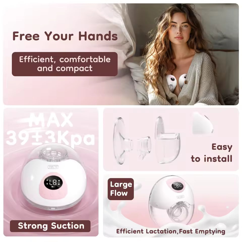 Wearable Electric Breast Pump