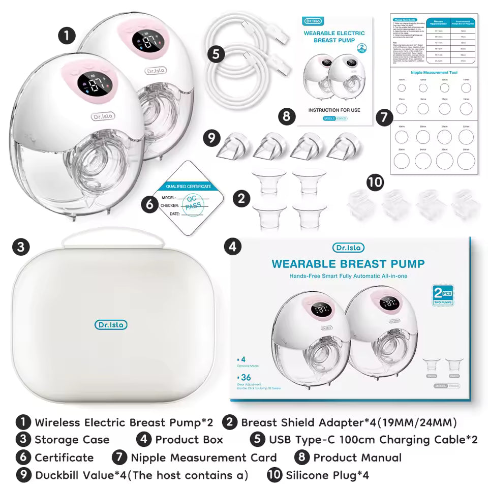Wearable Electric Breast Pump